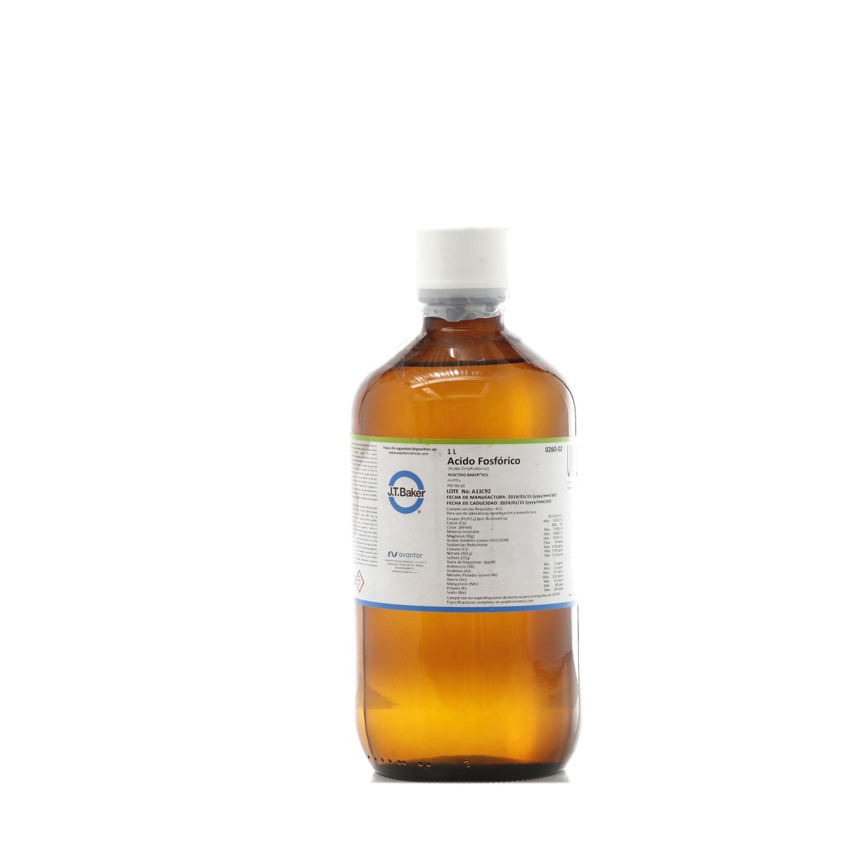 ACIDO FOSFORICO PA, ACS, 85.0%