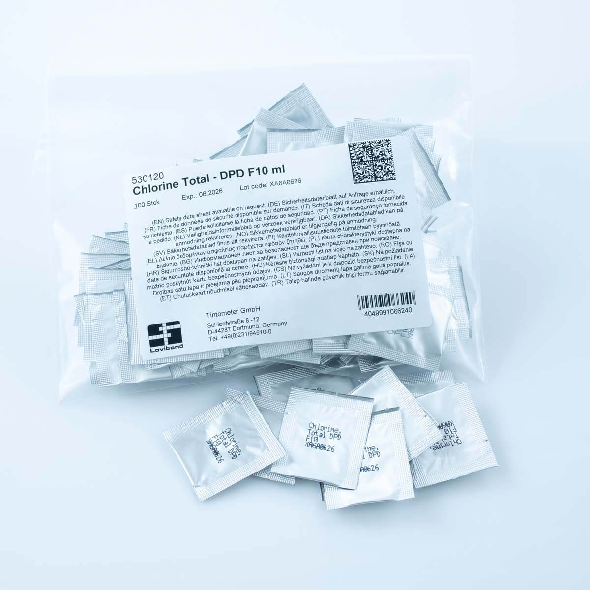 REAGENTE VARIO PARA ANALISE DE CLORO TOT