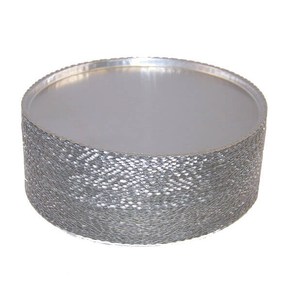 PRATOS DE AMOSTRA EM ALUMINIO 90MM
