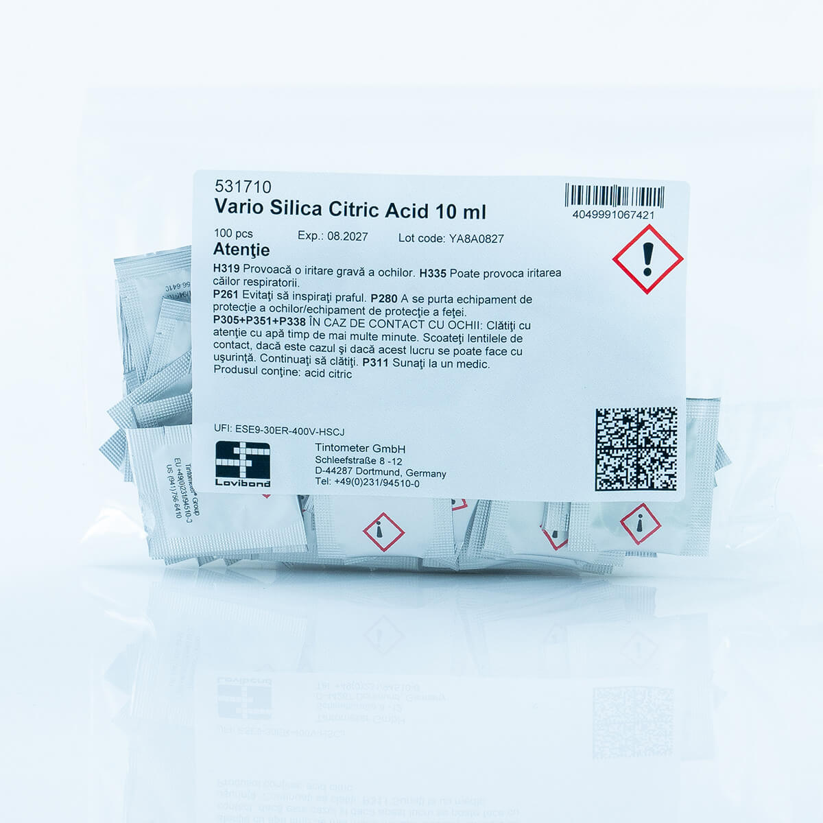 REAGENTE EM PO VARIO PARA ANALISE DE SIL