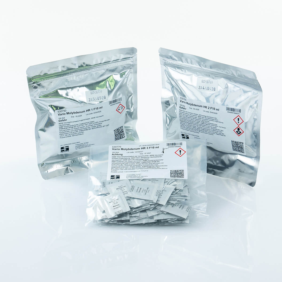 CONJUNTO DE REAGENTES VARIO PARA ANALISE