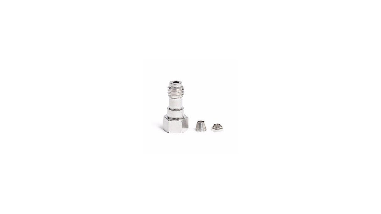 CONEXAO LONGA INOX C/FERRULES 1/16"