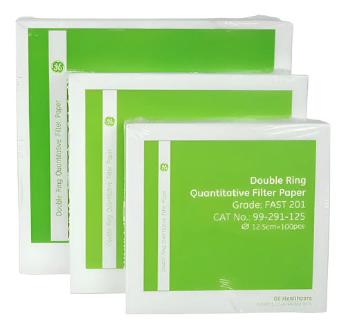 PAPEL DE FILTRO QUANTITATIVO FAIXA BRANCA 15 CM