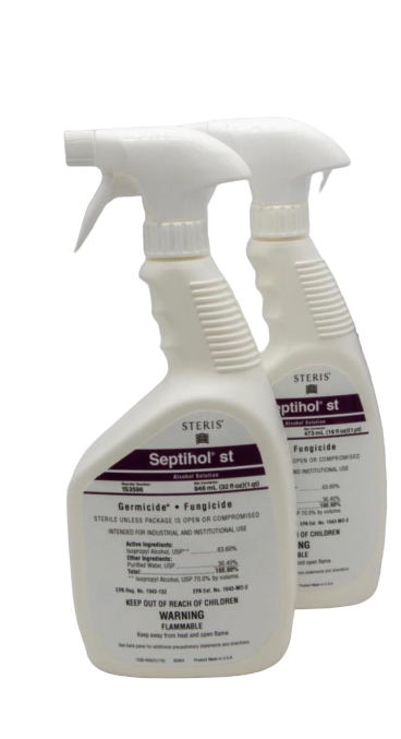 ALCOOL ISOPROPILICO 70% ESTERIL - SEPTIHOL ST (12 X 946,35 ML)