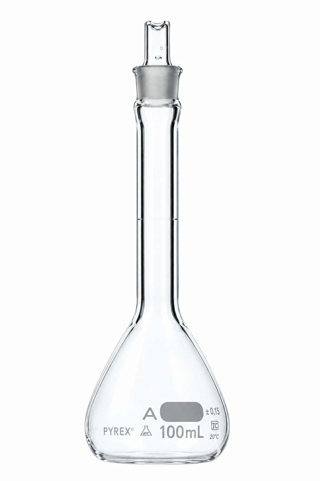 Balão Volumétrico PYREX® Classe A – 50 mL, 2 L e 3 L